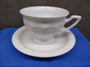 Filiżanka spodek Rosenthal Biała Maria