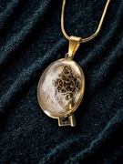 Naszyjnik artystyczny „Pomiędzy” – biżuteria ręcznie wykonana