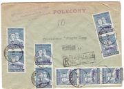 Grosze - Wałbrzych 1 - List polecony F527 
