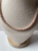 Naszyjnik opal różowy