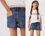 Mango szorty spodenki dżinsowe jeans 9 lat