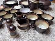 Zestaw obiadowo-kawowy PRL