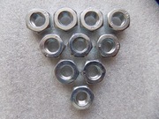 NAKRĘTKA 6-KĄTNA M10 NIERDZEWNA DIN 934 - 10 SZT.