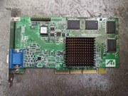 Karta Graficzna AGP ATI Rage Graphics 128 Pro Rev A03 VGA sprawna