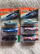 Hot Wheels El camino Silverado morgan Tesla zestaw 