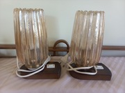 Lampa nocna PRL lata 60 lampka stołowa 