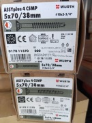 Wkręty do drewna firmy wurth 