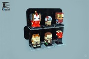 Podstawka wisząca ścienna na 6 figurek LEGO BrickHeadz