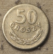Moneta 50gr z roku 1965.