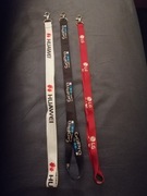 Zestaw 3 smyczy na szyję do kluczy lub do telefonu 