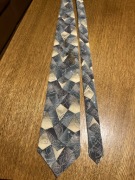 Krawat 100% jedwab, #Club International by #Tip Top, Made in Canada 