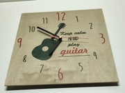 Zegar ścienny Play guitar 30x30cm
