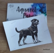 Rottweiler pirografia