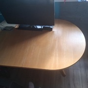 Stół dębowy rozkładany do renowacji