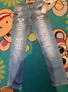 NOWE  jeansy