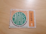 Etykieta Miluś GS SCh Busko Zdrój Zbrodzice