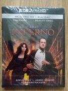 Inferno bluray 4k Polskie wydanie nowy w folii 