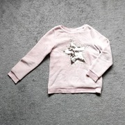 Bluza H&M r.134-140cm, 8-10lat dziewczęca, gwiazda