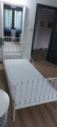 ŁÓŻKO IKEA białe, rama łóżka 