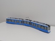 Bombardier NGT6  MPK Kraków Model kartonowy zabawka pociąg tramwaj