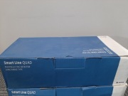 Bariera podczerwieni Smart Line, 4 wiązki, zasięg 100m, 4 kanały