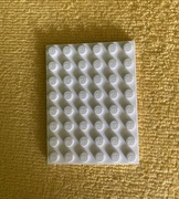 Lego 303601 White plate 6x8