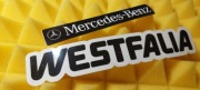 WESTFALIA MERCEDES BEZN NAKLEJKA STICKERS