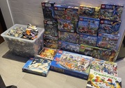 LEGO wielki MIX >24kg,>125 figurek,>60 zestawów