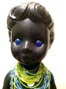 Stara zabawka Prl kolekcja lalka murzynka 