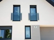 Balustrada zewnętrzna schodowa balkonowa barierka