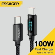 USB TYPE-C 100W LCD Essager 1m