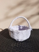 Koszyczek z wikliny, Biały koszyczek,Koszyczek wielkanocny