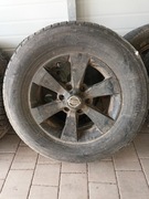 Sprzedam felgi aluminiowe z oponami! Nissan