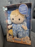 Lalka interaktywna Henio huggy luv z akcesoriami chłopczyk