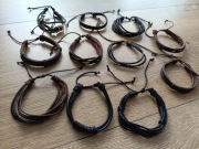 Zestaw męskich bransoletek cena za kpl 