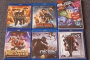 10 FILMÓW 5x Blu-Ray / 4x Blu-Ray Steelbook / 1 x DVD wszystkie PL