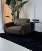 Dywan z włosem czarny 200x300