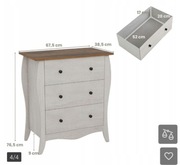 Sliczna szafka rustykalna. 