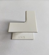 Narożnik wewnętrzny biały NW 32x15 Tadpol do kanału elektroinstalacyjnego