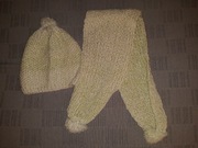 Szalik wełniany + czapka 