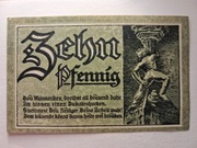 notgeld Goslar, pieniądz zastępczy, 10 Pf, Juni 1920