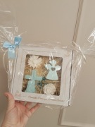 Pamiątka Pierwsza komunia Święta chłopiec 