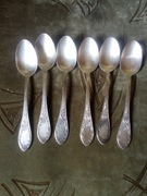 Stare posrebrzane łyżki