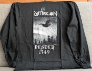 Satyricon Dark Medieval Times Pesten 1349 Norge Longsleeve XL Emperor Taake
