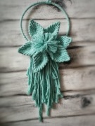 Makrama kwiat na kole, boho