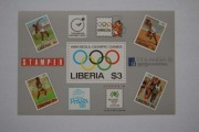Liberia Mi bl.114** LO Seul '88