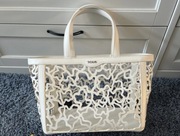 Tous Torebka Kaos biała do ręki shopper duża