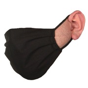 Maska maseczka  bawełna 100% wielorazowa czarna