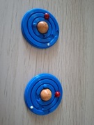 2x Żeton 3D do gry SETI. Dysk planetarny. 