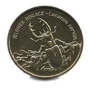 2  zł  JELONK ROGACZ - MENNICZY  z 1997 r. NG.31